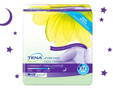 FREE TENA Overnight Underwear Sample