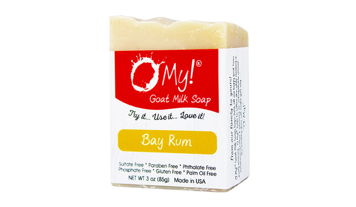 free goat milk soap sample from o my! (us & ca only)