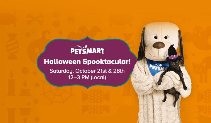 PetSmart Halloween Spooktacular Event on October 21st and 28th