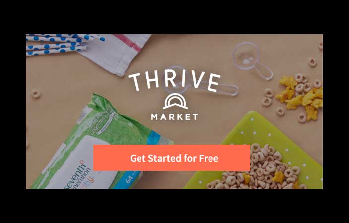 Thrive market coupon code