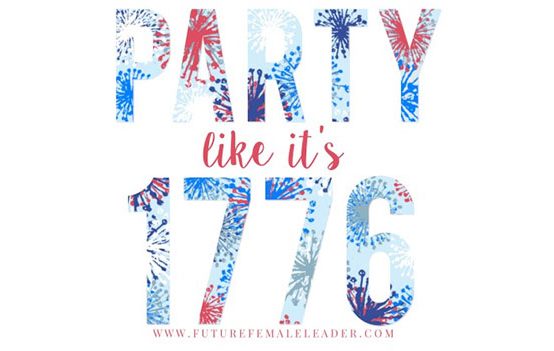Free Party Like It’s 1776 Sticker