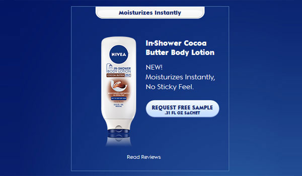 nivea in shower body lotion free sample Nivea in-shower body lotion free samples, reviews | pinchme.