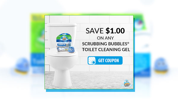 Scrubbing Bubbles Toilet Cleaning Gel Coupon