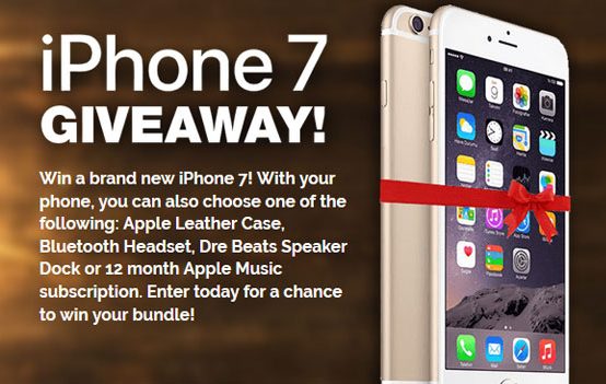 iPhone 7 Giveaway