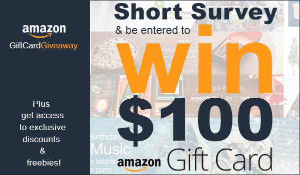 Amazon Gift Card Giveaway