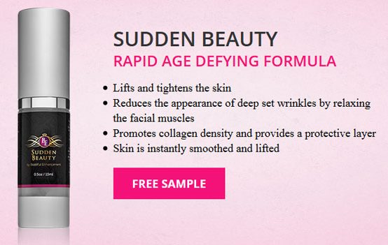 FREE Sudden Beauty Rapid Age Defying Formula Sample