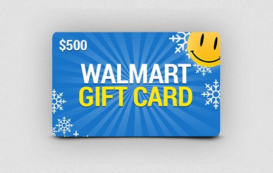 Holiday Walmart Gift Card