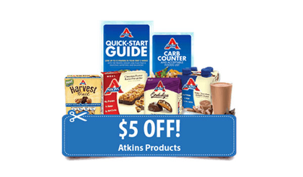 Atkins coupons online