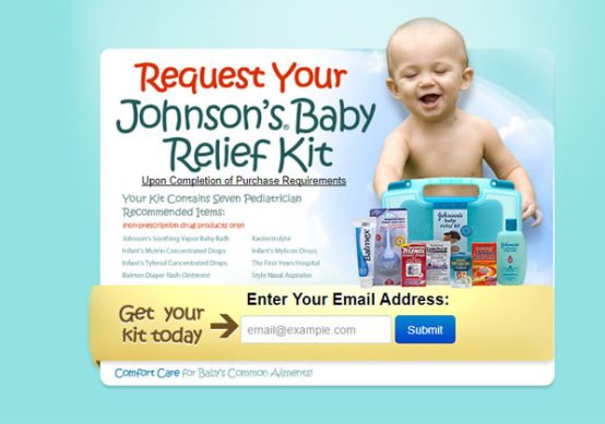 Johnsons Baby Relief Kit