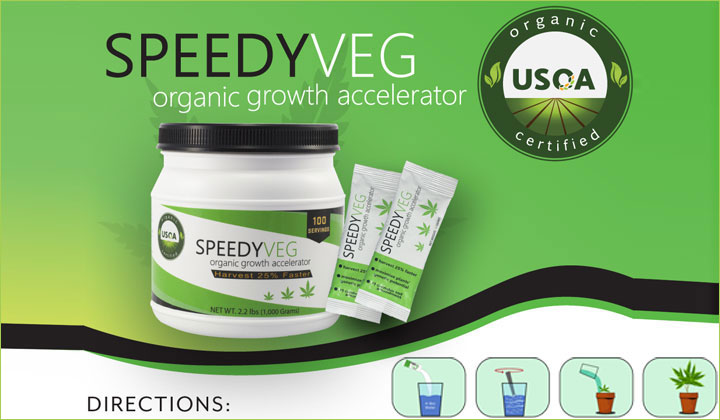 FREE SpeedyVeg Organic Growth Accelerator Samples