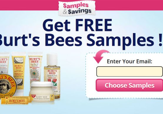 FREE Burts Bees Samples