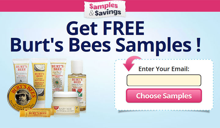 FREE Burts Bees Samples