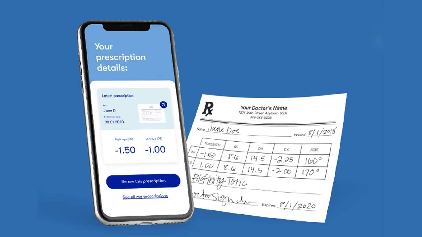 Free Contact Lens Prescription