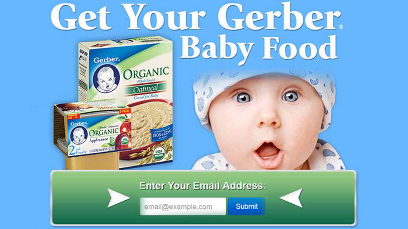Gerber Baby Food Coupon