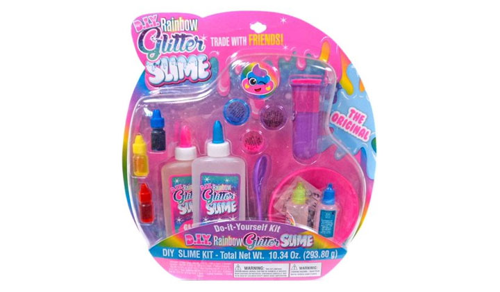 FREE Rainbow Glitter Slime Kit