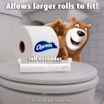 Free Charmin Mega Roll Extender Spindle