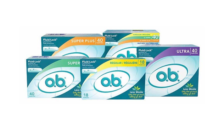 free o b tampons sample