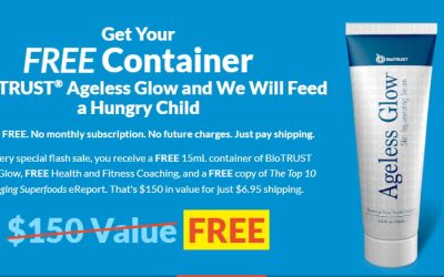 Free Container BioTrust Ageless Glow Skin Serum