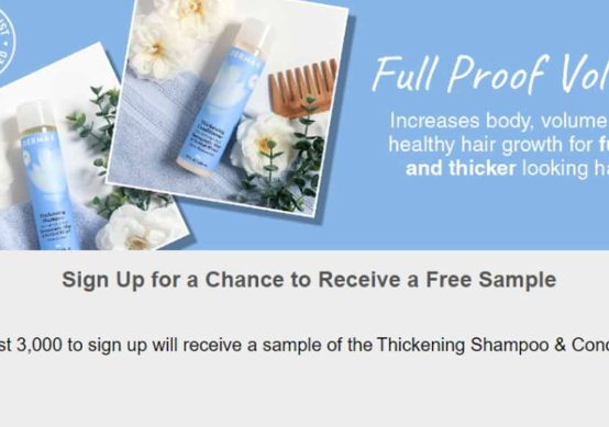 Free Derma-E Shampoo Conditioner Sample