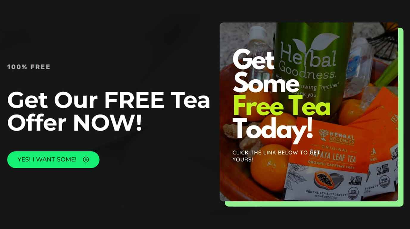 Free Tea Sample