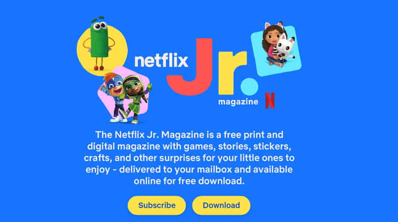 Netflix Junior Magazine
