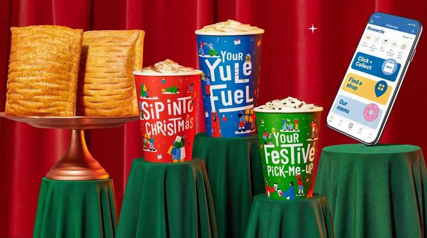 Festive Bake and Hot Drink Festive Bake and Hot Drink