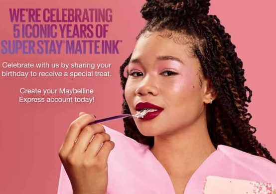 Free Coupons From Maybelline