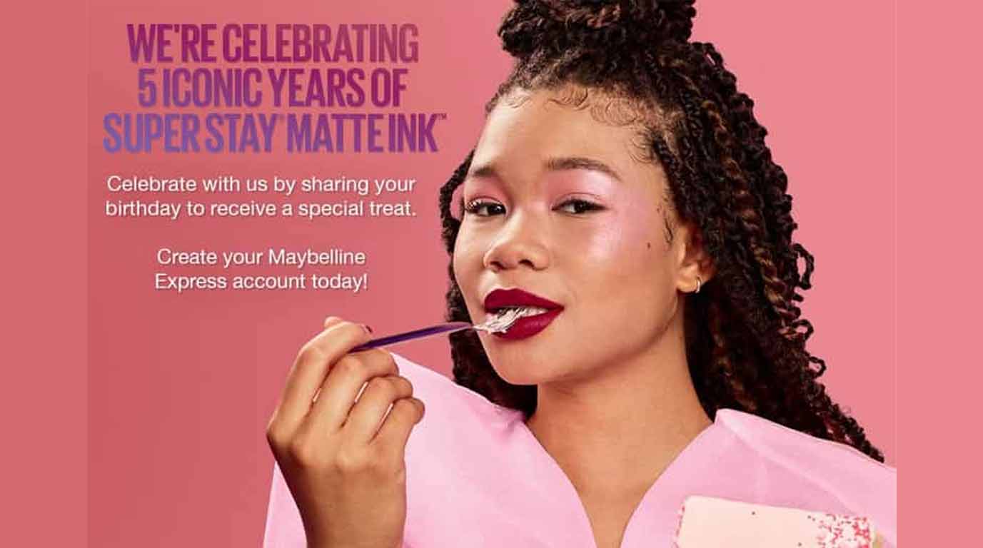 Free Coupons From Maybelline
