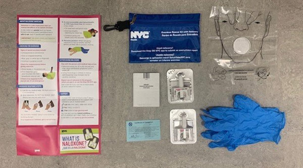 Narcan and Supplies