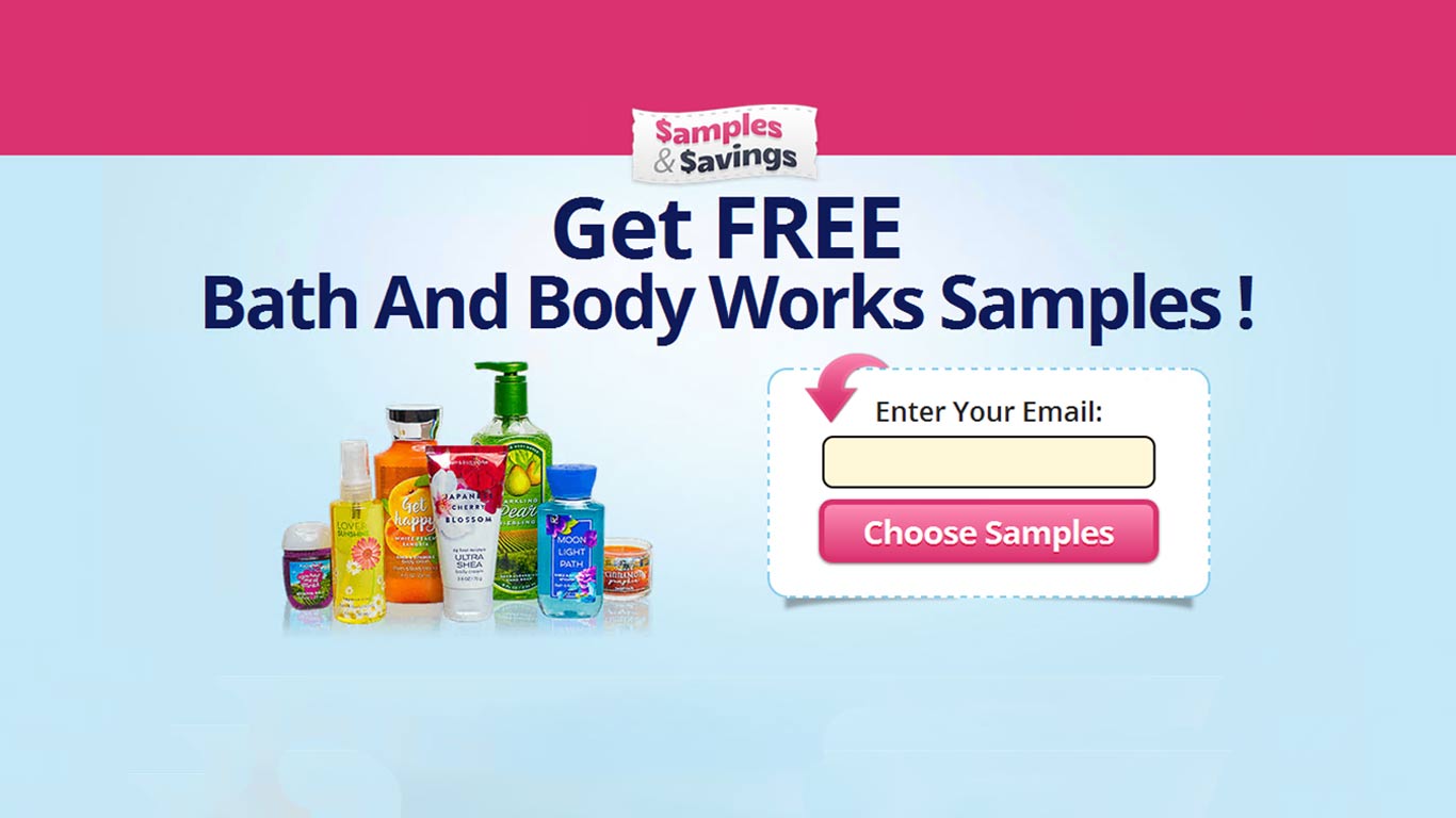 FREE Bath and Body Works Samples