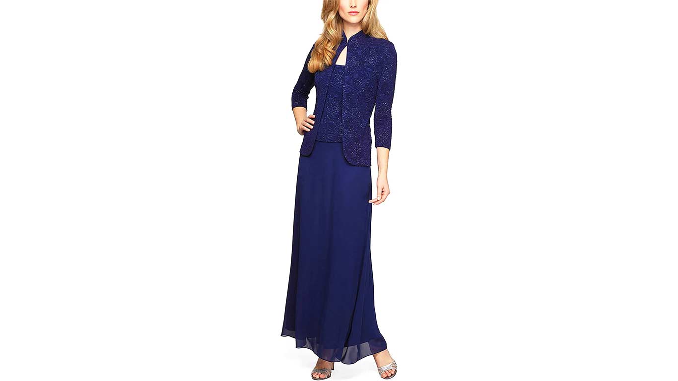 Alex Evenings Women Long Dress