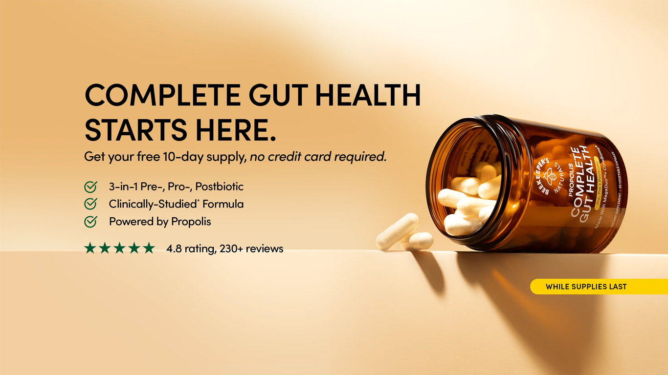 Beekeeper's Naturals Complete Gut Health