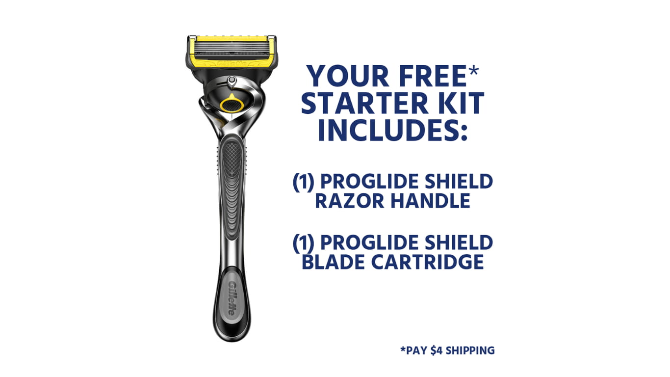 gillette fusion proglide razor free sample