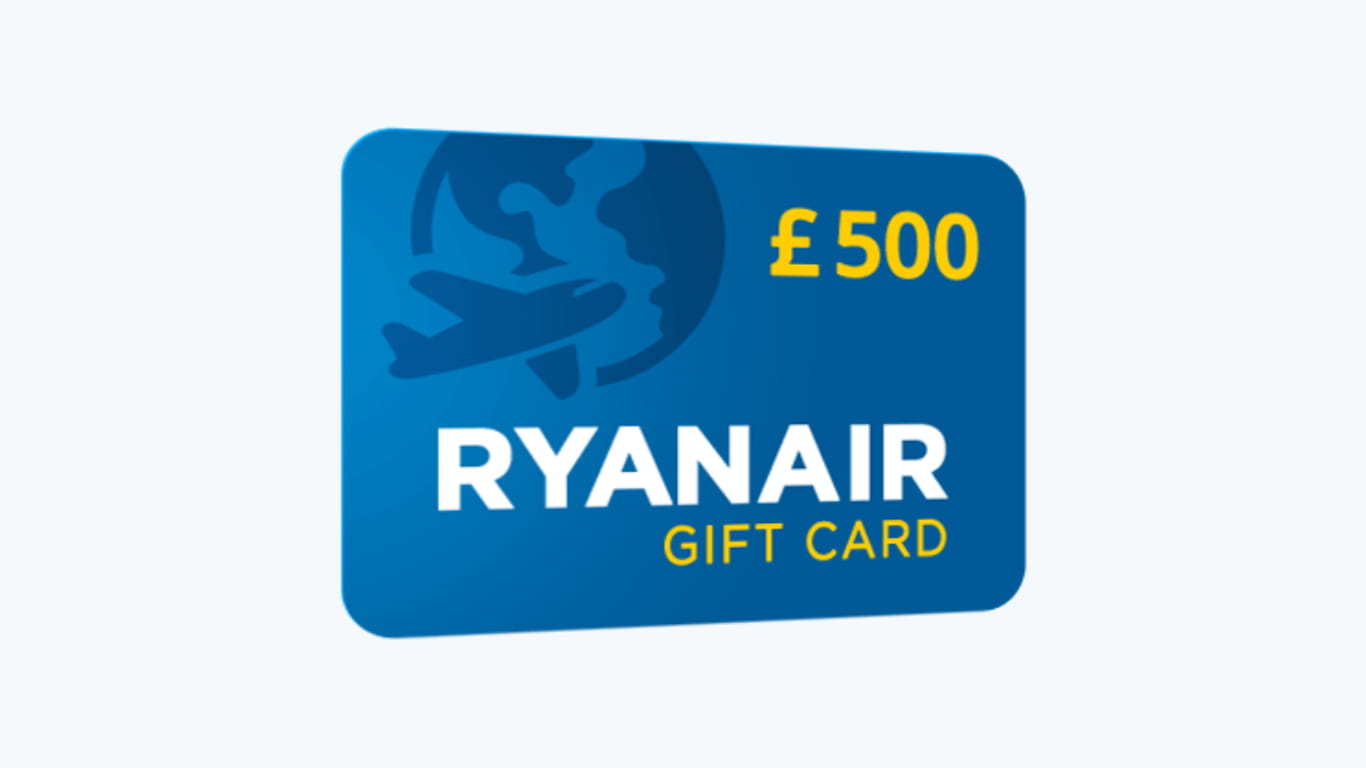 £500 RYANAIR Gift Card