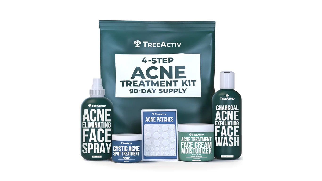 Treeactiv 4 Step Acne Kit