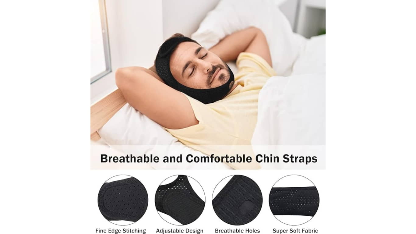 Tuliyet Store Anti Snoring Chin Strap