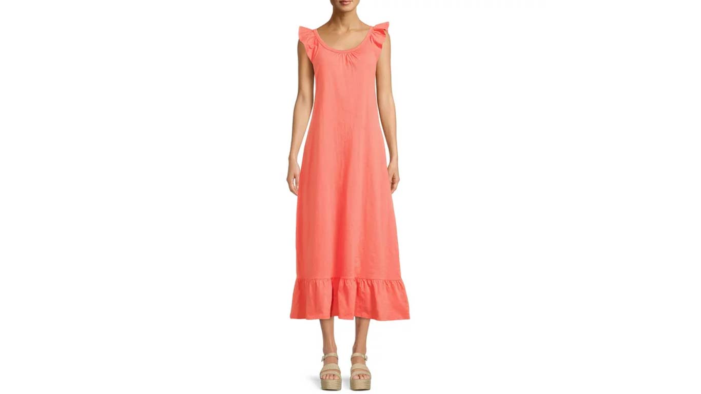 Womens Knit Maxi Dress