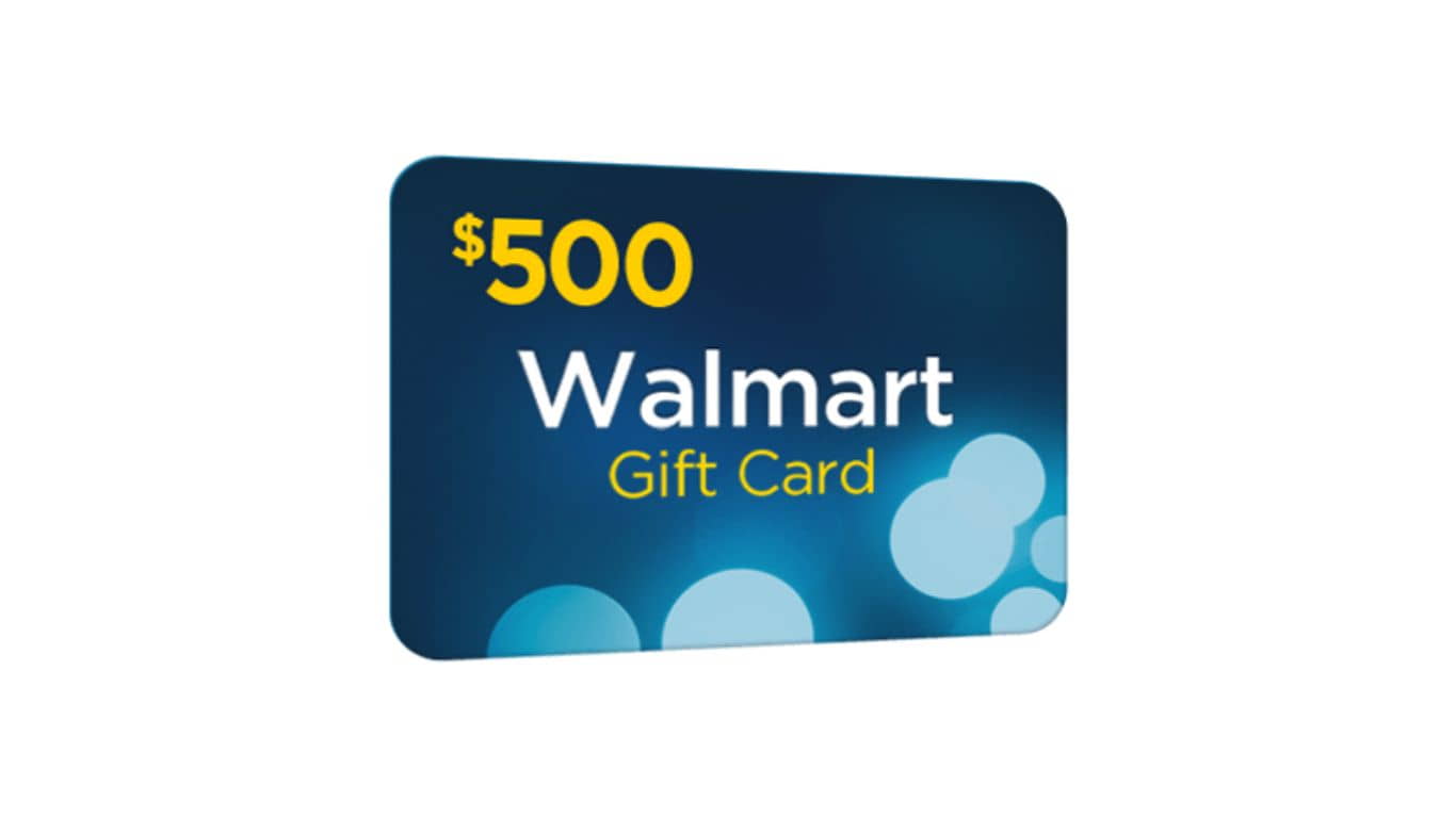 $500 Walmart Gift Card