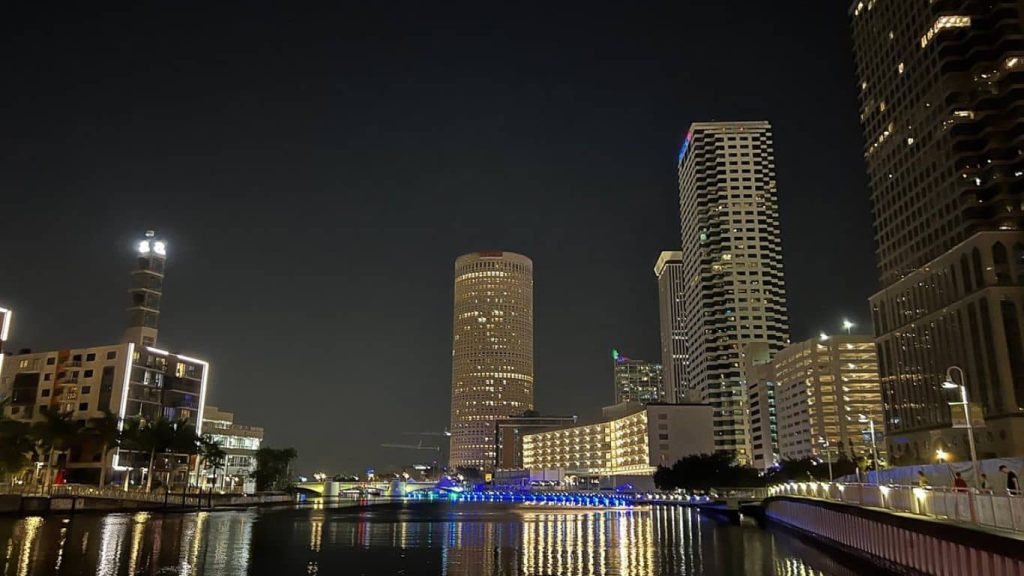 The Tampa Riverwalk