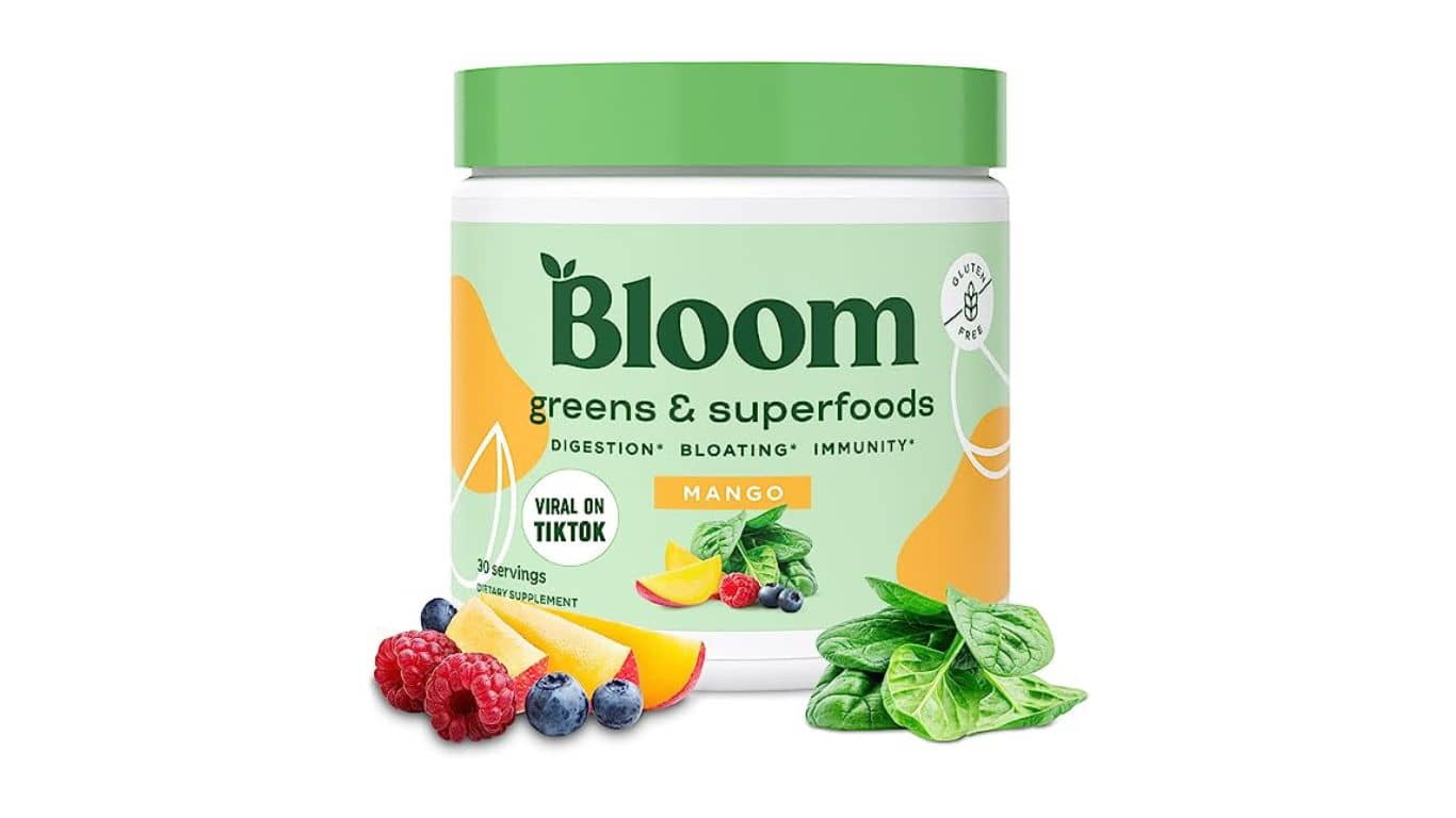 Bloom Nutrition Green and Superfoods Powder!