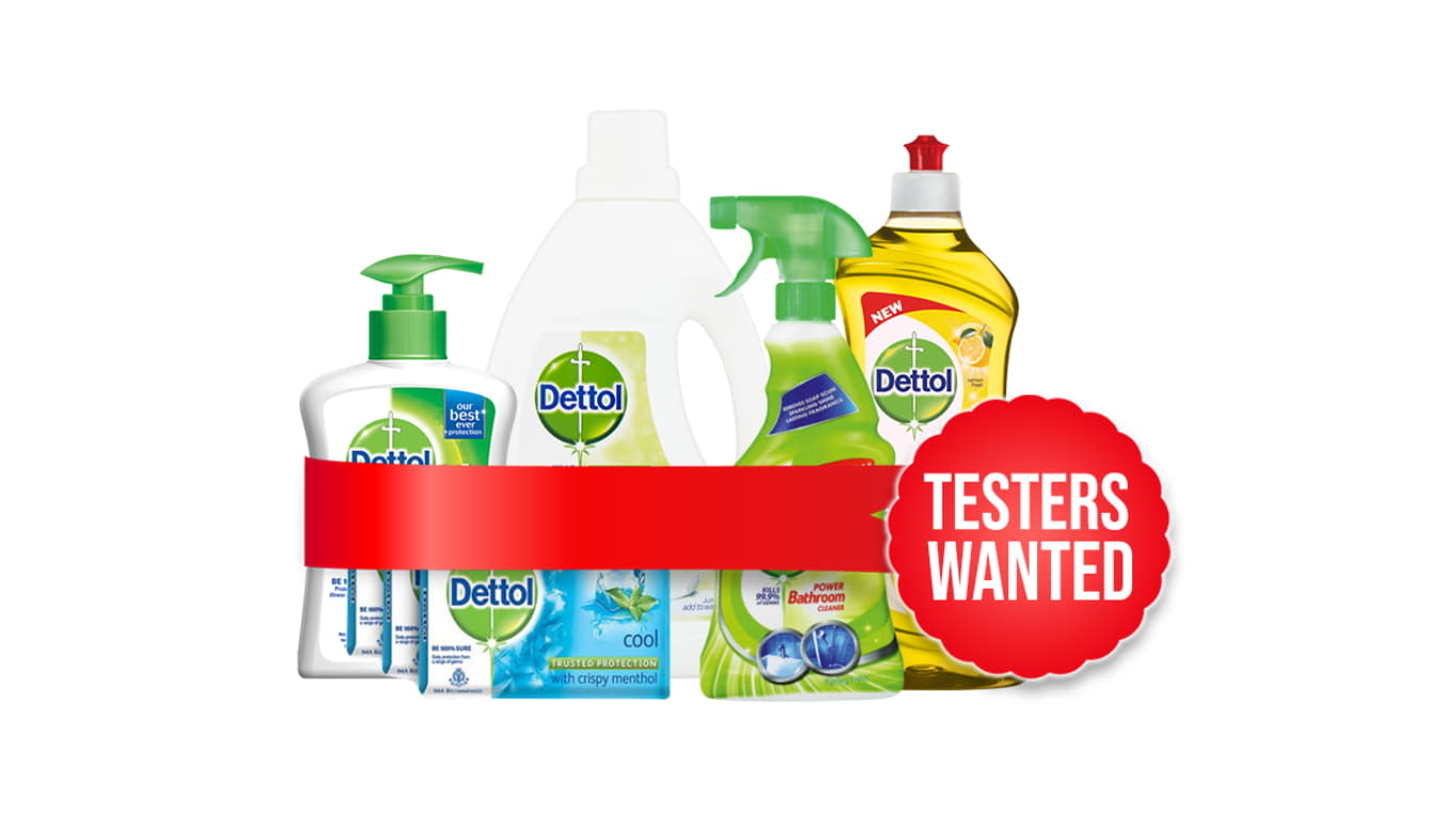 Get a Dettol Package Worth $250!