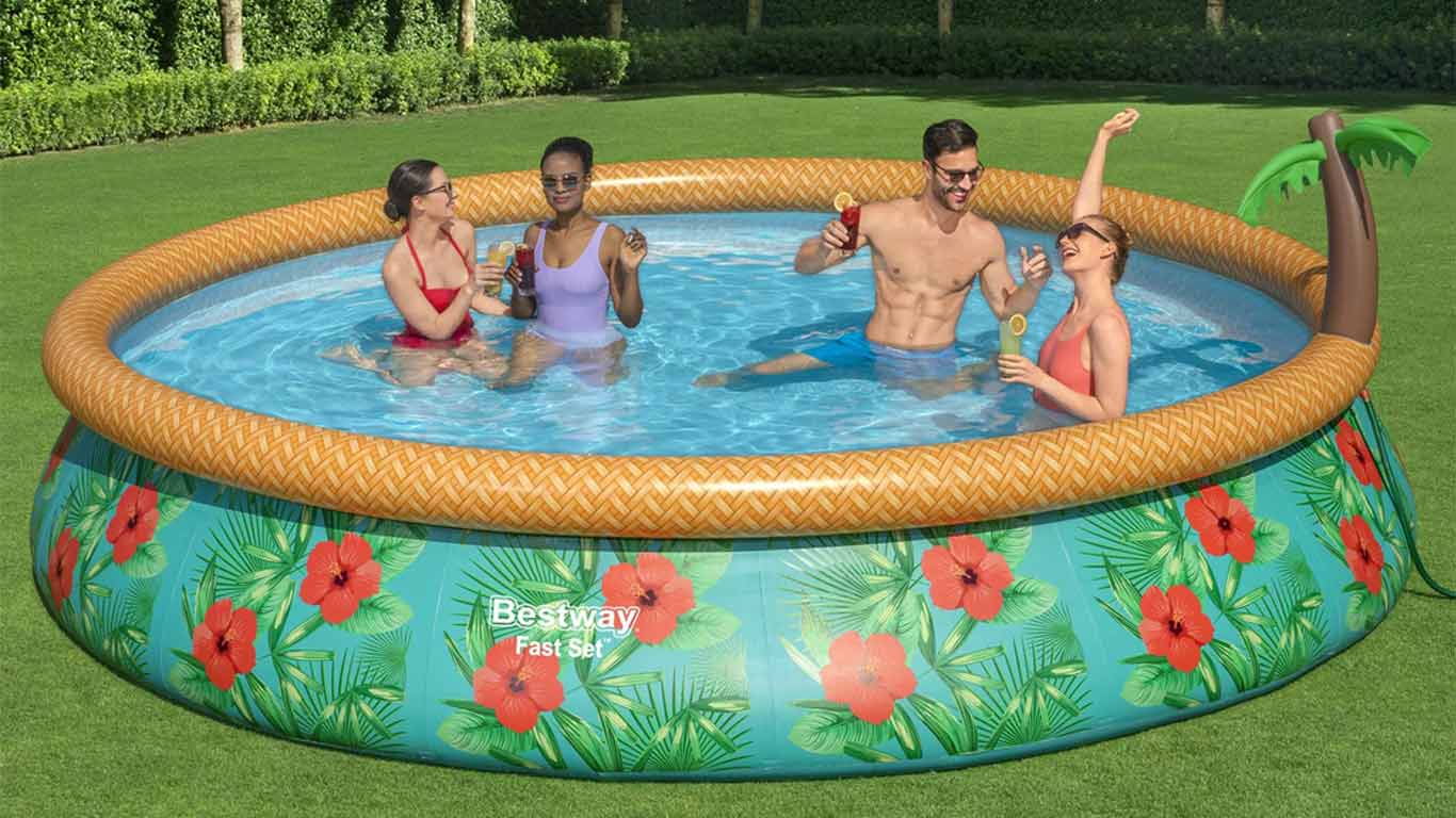 Fast Set Inflatable Pool