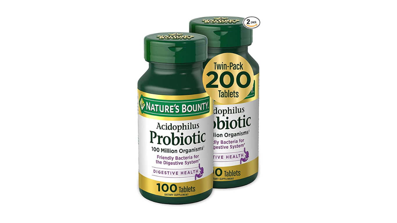 Nature’s Bounty Acidophilus Daily Probiotic Supplement