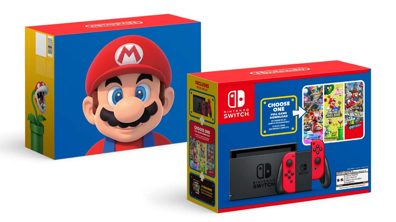 Nintendo Switch Mario Bundle