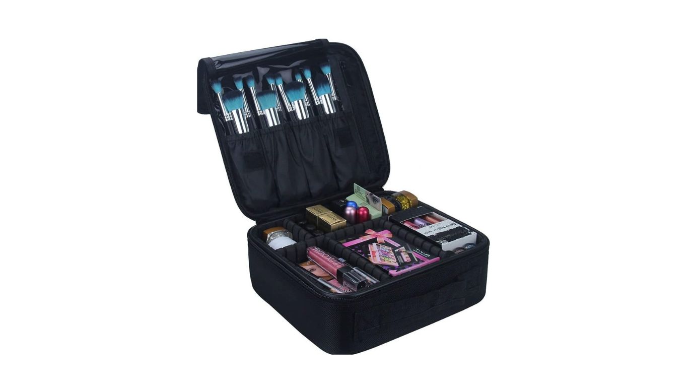 Relavel Travel Makeup Train Case