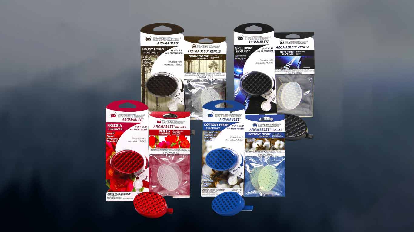 Aromables Vent Clip Car Air Freshener Bundle