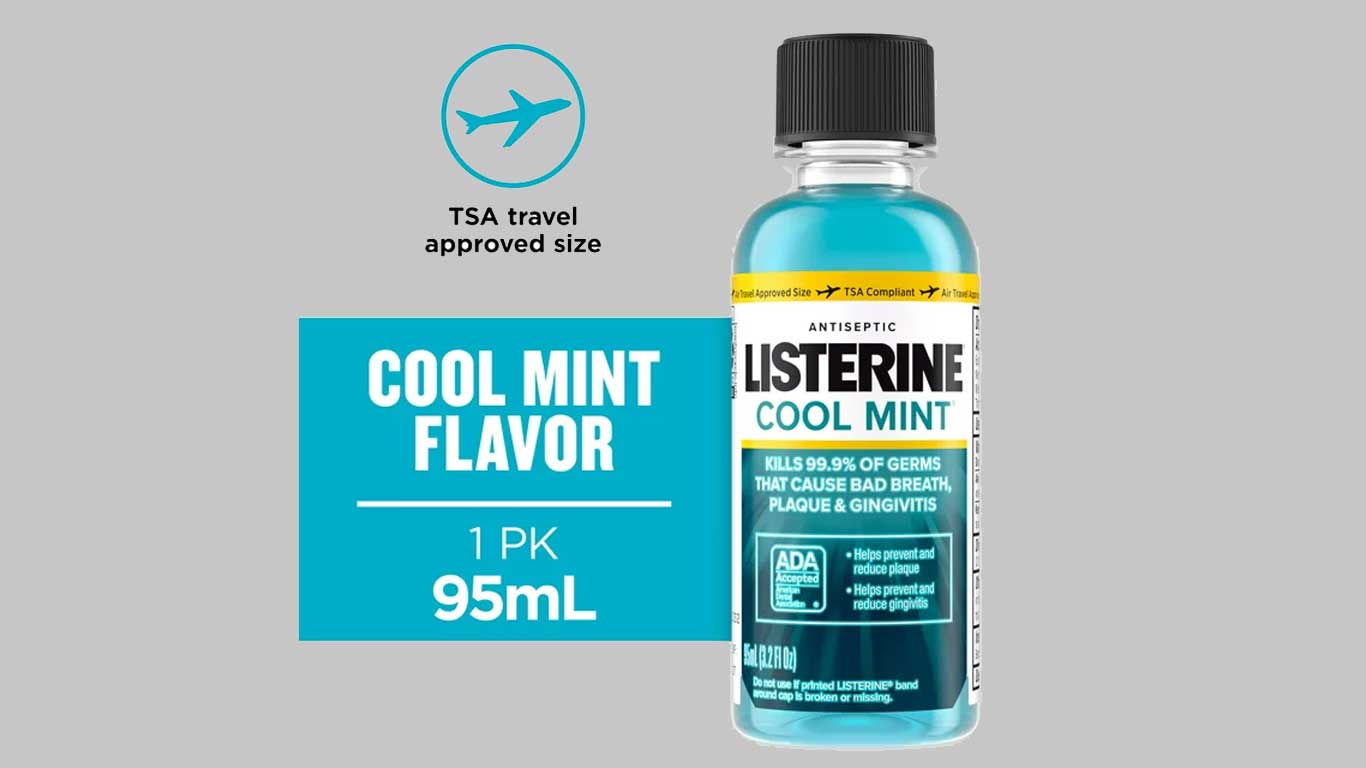 Cool Mint Antiseptic Mouthwash
