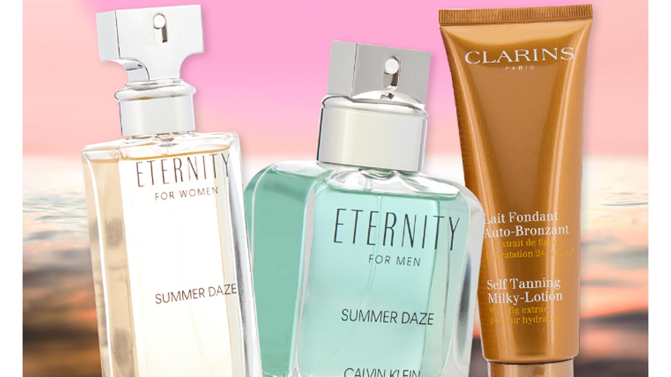 Eternity Fragrances and Clarins Lotion