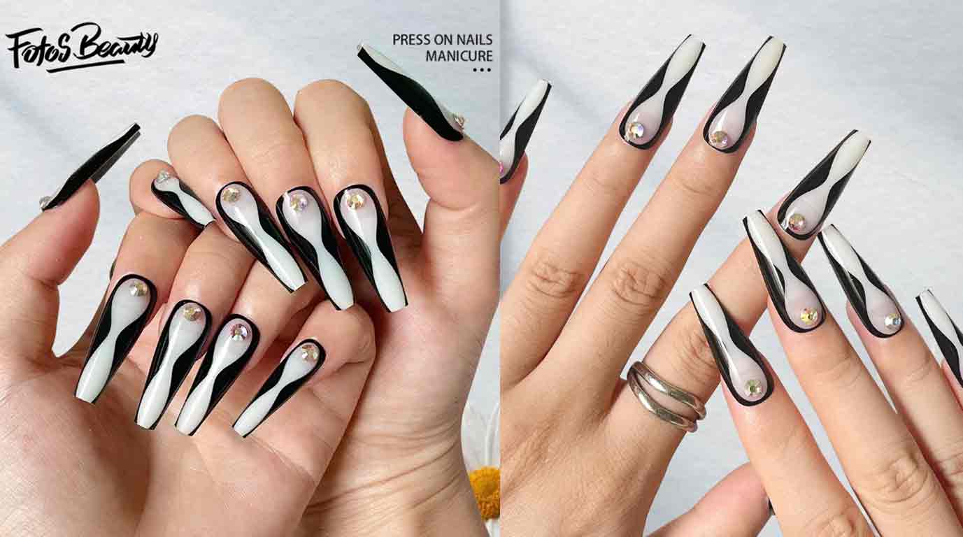 Fofosbeauty Coffin Fake Nails