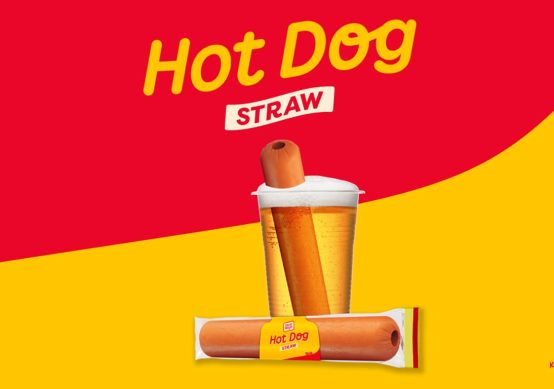 Hot Dog Straw